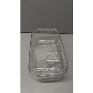 Grain Storage Container, Rice Container Insect Proof For (5KG Transparent White)