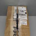 HWAJAN Pants Hangers with Clips for Women 20 Pack Adjustable Heavy Duty Space Saving Skirt Hangers Non-Slip Trousers, Jeans Clothes ,Shorts Black,12Inch