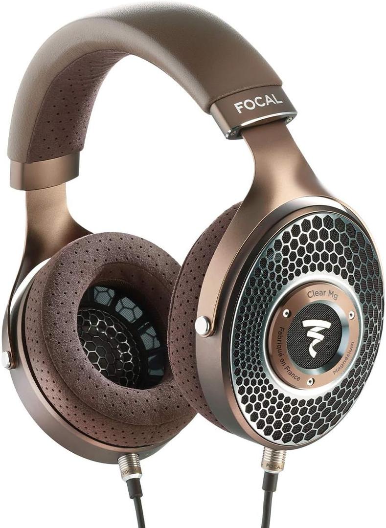 Focal Clear MG Open-Back High-Fidelity Over-Ear Headphones, Copper
