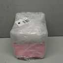 Ocmoiy 7x7x4 Inches Pink Paper Cake Boxes with Clear Lids for 6 Inch Cakes, 20 Pack Square Disposable Cake Bakery Take Out Containers, To Go Dessert Boxes