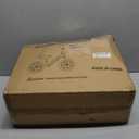 Bobike Toddler Balance Bike Toys for 2 to 5 Year Old Girls Boys Adjustable Seat and Handlebar No-Pedal Training Bike Best Gifts for Kids (White)