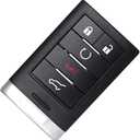 MechanMagic Keyless Entry Remote Control Key Fob Replacement Compatible for Cadillac SRX 2010-2015 ATS XTS 2013-2014 ELR Push Start Button Smart Proximity NBG009768T 22865375 DIY Programming