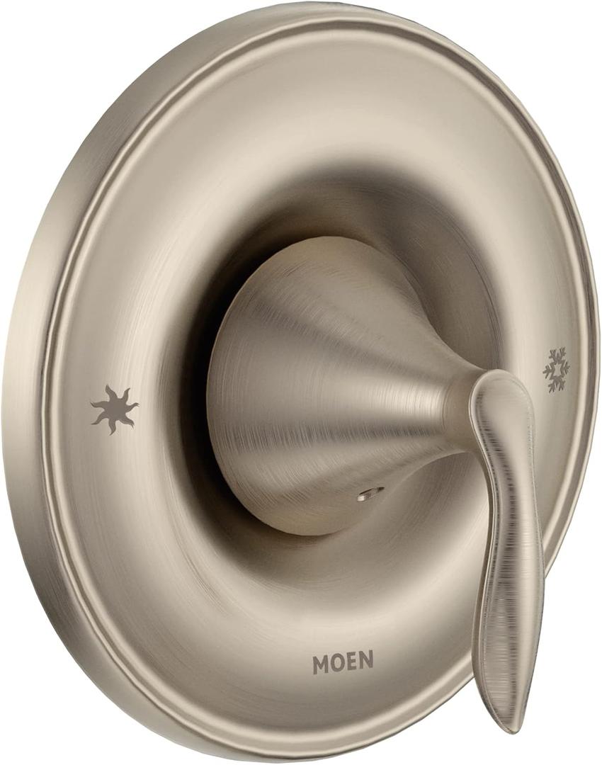 Moen Eva Brushed Nickel 1-Handle Posi-Temp Pressure Balancing Valve Trim Kit, Valve Required, T2131BN