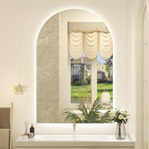 Arched Backlit LED Lighted Bathroom Mirror 32x48