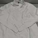 2 x Button Down Shirts for Women Long Sleeve Dress Shirts Collared Work Wrinkle Free Office Solid Blouses Fitted Tops M