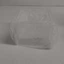 Red Co. Set of 3 Crystal Clear Acrylic Cube Display Nesting Risers with Hollow Bottoms, Transparent