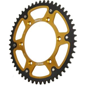 Supersprox Stealth Rear Sprocket (51T) (Gold) Compatible With 94-19 KTM 250SX