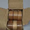 SAMHITA Handmade Acacia Wood Napkin Ring Set of 12 for Dining, Anniversary, Birthday, Christmas | Napkin Ring for Home and Kitchen Dcor