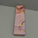 LANDOT Mini Hair Straightening Brush - Compact Ionic Straightening Brush for Frizz-Free Smooth Hair, Lightweight Hot Comb & Travel-Friendly Flat Iron, Blush