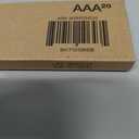Amazon Basics AAA Alkaline High-Performance Batteries, 1.5 Volt, 10-Year Shelf Life, 20 count (Pack of 1)
