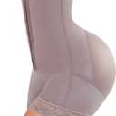 FeelinGirl Butt Lifter Shapewear Tummy Control Shorts Body Shaper for Women with Lace Trim (Medium, Cocoa)