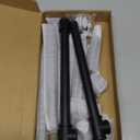 Oroonoko Industrial Pipe Clothes Rack, Heavy Duty 60inch Iron Garment Rack Ceiling Mounted,Rustic Saving Space Clothes Bar Multi-Purpose Hanging Rod for Bedroom,Closet,Laundry Room and Plants hanging (Black-HangStyle)