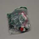 Tatuo 3 Pcs Christmas Felt Ball Garland Colorful Pom Pom Garlands Red Green and White Decorative Holly and Berries Hanging Felt Banners for Christmas Xmas Holiday Decor