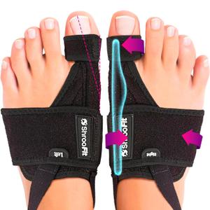 Effective Bunion Corrector for Women Big Toe - for Women and Men - 1 Pair Relieve Pain, Straighten Toes and Correct Bunions Orthopedic Toe Straightener Best Bunion Corrector for Lasting Relief