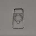 TORRAS Ostand Q3 Spin for iPhone 17 Pro Case with 360 Magnetic Stand, Fit for MagSafe, Built-in Kickstand, 4X Military-Grade Shockproof Phone Case for iPhone 17 Pro Translucent Silver, Camera Control