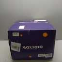 MAXYOYO Folding Sofa Bed, L-Shaped Convertible Sofa Bed with Armrest Foldable Sleeper Sofa with Pillow, Portable Fold Out Chair Bed Comfy Floor Lounge for Living Room Bedroom, Dark Grey