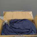 Sunbeam Royal Ultra Fleece Heated Electric Blanket, Twin Size, 84" x 62", 12 Heat Settings, 12-Hour Auto Shut-Off, Indigo