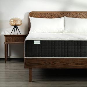Twin Size Mattress 10-inch, Pressure Relief Made in USA Hybrid Mattress in a Box  Individual Pocket Coils, Edge Support, Medium Feel, Pain Relief, Motion Isolation, CertiPUR-US Certified, CE-10-T