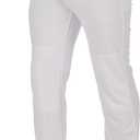 Champro Unisex Adult Triple Crown 2.0 Open Bottom Baseball Pants (White, M)