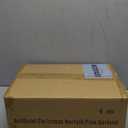 4-Pack Christmas Garlands for Decorating, 6FT Real Touch Norfolk Pine Garlands, Christmas Greenery Garland for Staircase, Fireplace, Wall, Porch, Home Holiday Outdoor Indoor Xmas Decor