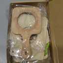 Magnifying Glass for Kids Wooden Montessori Educational Explore Toy Magnifying Glasses and Wood Bug Cards for Outdoor Adventure Birthday Gift for Boys Girls Ages 3+