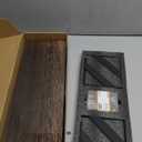 Rustic Floating Shelves Wall Mounted Set of 3, 17 Inch Natural Wood Wall Shelves, Decor Storage Shelf for Bedroom Bathroom Living Room Office Pictures Plants Books Cats TV (Rustic Brown)