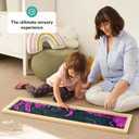 ODOXIA Sequin Sensory Wall Frame | Sensory Wall Sequin Flip Fabric for Kids | Daycare and School And Room Board