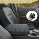 PIMCAR Center Console Cover for 2023-2025 2026 Honda Pilot, 2024 2025 2026 Honda Ridgeline/Passport Customized Armrest Cover Leather Interior Accessories