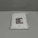 BAROSSA Design 54 inch Wide Stall Shower Curtain Liner with 3 Magnets - PEVA, Waterproof, PVC Free, Metal Grommets, Clear, 54x72