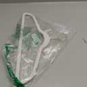 Amazon Basics Slim Velvet Non-Slip Space Saving Suit Clothes Hangers for Closet Organization, Ivory/Rose Gold, 100-Pack