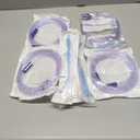 4 units suction tubing with detachable porous end design handleEach suction tube kits is 6.8 feet long