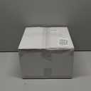 YOUBET 100PCS Ivory Scalloped Plastic Plates  Heavy Duty Gold Disposable Fancy Hard Plates Include 50 Dinner Plate, 50 Dessert Plate, for Wedding & Party Valentines Day