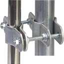 Pole to Pole Mount - EZ EC-PTP-4 Mast Brackets - Easy Up Brand - USA Made