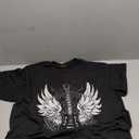 Guitar Wings Vintage Retro 80s Rock & Roll Music T-Shirt, XL