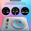 SMALLRIG Vibe P108 Pro RGB Video Light, Portable Led Camera Light for Photography, Cold Shoe Light, CRI95+, 2500-6500K, 12 Effects, Fill Light Accessories for Content Creator, Streaming