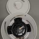 Dreo Ceiling Fans with Lights, 12 Speeds & 3 Fan Modes, Quiet DC Motor, Low Profile Easy to Install, Flush Mount Smart Ceiling Fan with Dimmable LED, 12H Timer for Bedroom, Remote, White, 44''