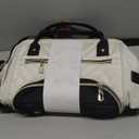 VANKEAN 17 Inch Laptop Backpack for Women Men Fashion Computer Work Bag, Large Capacity Waterproof Backpack with USB Port & RFID Pockets, College Daypack Business Travel, Beige-Black