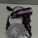 Hair Dryer with Diffuser, CONFU Ionic Blow Dryer 1600W, Portable Lightweight Fast Drying Negative Ion Hairdryer, 3 Heat Settings with Diffuser and Concentrator Nozzle for Home & Travel