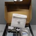 Lordear Rain Shower System 8 Inch Wall Mounted Shower Faucet Set Stainless Steel Shower Head Handle Set and Solid Brass Valve Brushed Nickel Finish