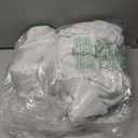 IVAPUPU Linen Pinch Pleated Full Blackout Curtains for Bedroom - 2 Pages Black Out White Curtains 108 Inch Long 2 Panel for Living Room Darkening Thermal Window Curtain Drapes with 16pc Hooks