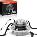 A-Premium Rear Wheel Bearing and Hub Assembly with ABS & 5-Lug Compatible with Dodge Grand Caravan 2012-2020 & Chrysler Town & Country 2012-2016 & Ram C/V & Volkswagen Routan