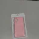 Oakxco for Samsung Galaxy A53 5G Phone Case Liquid Silicone, Cute Thin Slim Soft Rubber TPU Plain Smooth Gel Cover for Women Girl, Matte Solid Protective & Shockproof, Light Pink