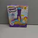 Kinetic Sand, Soft Serve Station with 14oz Play Sand (Blue, Pink & White), 2 Ice Cream Cones & 2 Tools, Sensory Toys for Kids Ages 5 and up