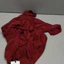 Kensie Womens Balloon Sleeve Smocked Waist Mini Dress (4, Burgundy)