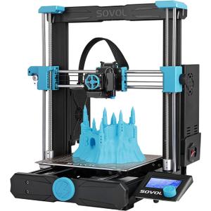 Sovol SV06 3D Printer Open Source with All Metal Hotend Planetary Dual Gear Direct Drive Extruder 25-Point Auto Leveling PEI Build Plate 32 Bit Silent Board Printing Size 8.66x8.66x9.84 inch Sovol SV06 3D Printer Open Source with All Metal Hotend Planetary Dual Gear Direct Drive Extruder 25-Point Auto Leveling PEI Build Plate 32 Bit Silent Board Printing Size 8.66x8.66x9.84 inch