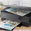 Canon PIXMA TS6420a All-in-One Wireless Color Printer with Print, Scan, Copy, Photo Print & Mobile Functions Bundle with DGE USB Cable + Print Like A Pro Guidebook Kit