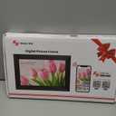 BIGASUO Digital Picture Frame, 10.1" Frameo Digital Frame WiFi with 32GB Memory, 1280x800 IPS Touch Screen, Send Photos/Videos from Your Phone Anywhere, Photo Gifts for Parents and Grandparents