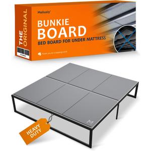 Meliusly Heavy Duty Bunkie Board California King (72x84) - Non-Slip Breathable Bed Support Board for Slatted Bed Frame, Anti-Sag Under Bed Support, Noise Minimizing Moisture Resistant