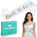 1 Pack Bride to Be Sash – Fun & Stylish Design for Bachelorette Parties & Bridal Showers Perfect Engagement Gift for the Bride and Bridal Party
