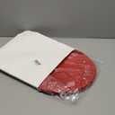 Valentines Day Placemats Set of 6 Table Decorations Indoor Red Heart Embroidered Round Place Mats for Home Wedding Farmhouse Party Decor Kitchen Dinning